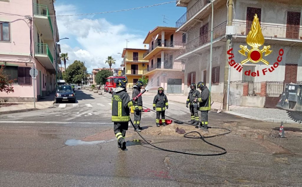 fuga di gas Cardedu