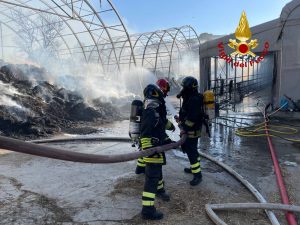 INCENDIO AZIENDA AGRICOLA FONNI