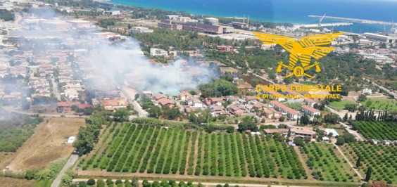 Incendio Tortolì